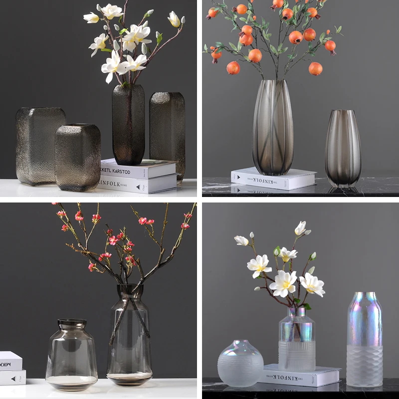 New Chinese Light and Luxury Glass Vase Transparent Flower Arrangement Modern Home Decoration Flower Room Simulated Fake Magnoli
New Chinese Light and Luxury Glass Vase Transparent Flower Arrangement Modern Home Decoration Flower Room Simulated Fake Magnoli