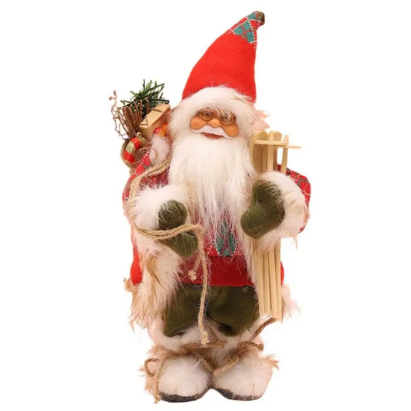 

Танцующий пение Санта-Клаус | Милая электрическая кукла Санта-Клауса | Рождественский стоячий подарок Санта-Клауса для улицы индо