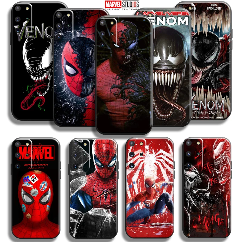 Marvel Spiderman Venom Phone Case For Samsung Galaxy S21 S20 Plus Ultra S21 S20 FE 5G Funda Soft Carcasa Coque Liquid Silicon
Marvel Spiderman Venom Phone Case For Samsung Galaxy S21 S20 Plus Ultra S21 S20 FE 5G Funda Soft Carcasa Coque Liquid Silicon