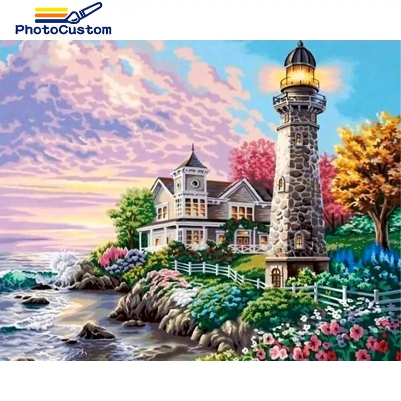 PhotoCustom 5D DIY Diamond Painting Tower Rhinestone Picture Diamond Embroidery Landscape Cross Stitch Nature Home Decoration
PhotoCustom 5D DIY Diamond Painting Tower Rhinestone Picture Diamond Embroidery Landscape Cross Stitch Nature Home Decoration