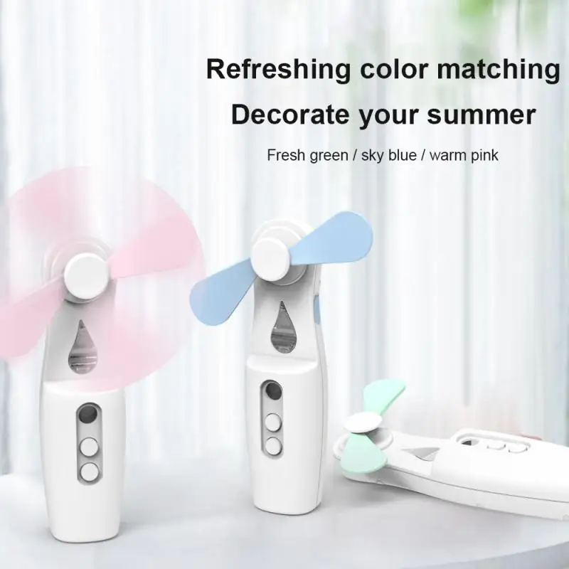 Portable Handheld Water Spray Mist Fans Electric USB Rechargeable Pocket Mini Fan Cooling Air Conditioner Humidifier For Outdoor
Portable Handheld Water Spray Mist Fans Electric USB Rechargeable Pocket Mini Fan Cooling Air Conditioner Humidifier For Outdoor