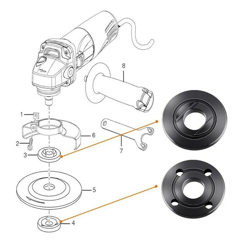 4PCS Angle Grinder Flange Nut 5/8-11 Inner Outer Lock Nuts Power Tool Accessories Universal Angle Grinder Flange Nut For
4PCS Angle Grinder Flange Nut 5/8-11 Inner Outer Lock Nuts Power Tool Accessories Universal Angle Grinder Flange Nut For