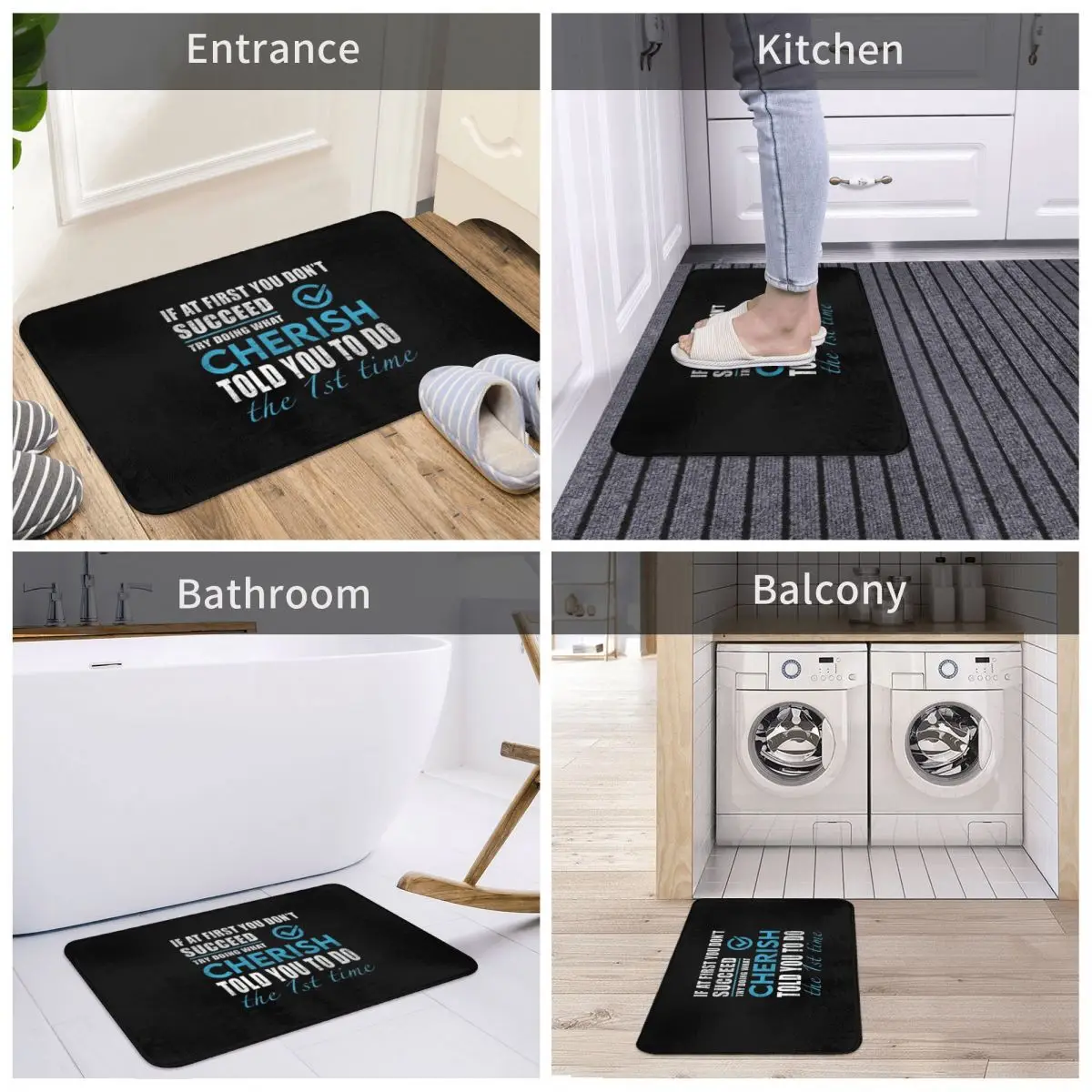 Cherish Name Try Doing What Cherish Carpet Decor Rug Doormat Bathmat Non-slip Entrance Living Room Home Kitchen Bedroom Removal
Cherish Name Try Doing What Cherish Carpet Decor Rug Doormat Bathmat Non-slip Entrance Living Room Home Kitchen Bedroom Removal