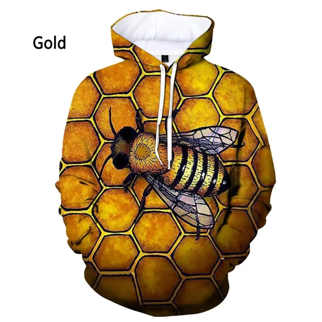 Hoodies de abelha inovadores para homens e mulheres, moletom estampado 3D, Harajuku engraçado, Hoodie extragrande, nova moda, 20
Hoodies de abelha inovadores para homens e mulheres, moletom estampado 3D, Harajuku engraçado, Hoodie extragrande, nova moda, 20