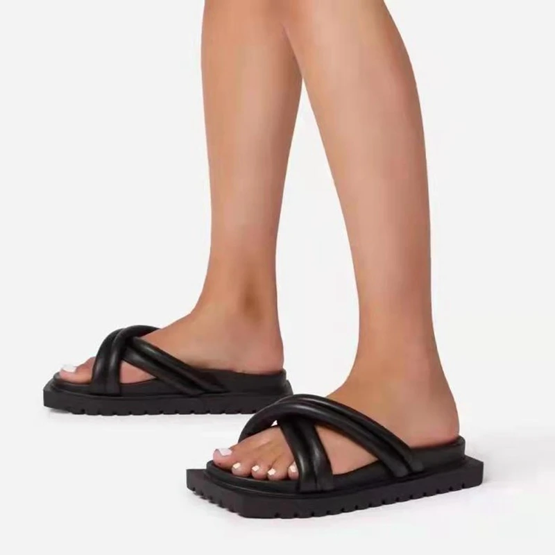 Women Slippers Platform Wedges Fashion Goth Slippers 2022 Summer Casual Flip Flops Beach Open Toe Slides Women Zapatos De Mujer
Women Slippers Platform Wedges Fashion Goth Slippers 2022 Summer Casual Flip Flops Beach Open Toe Slides Women Zapatos De Mujer