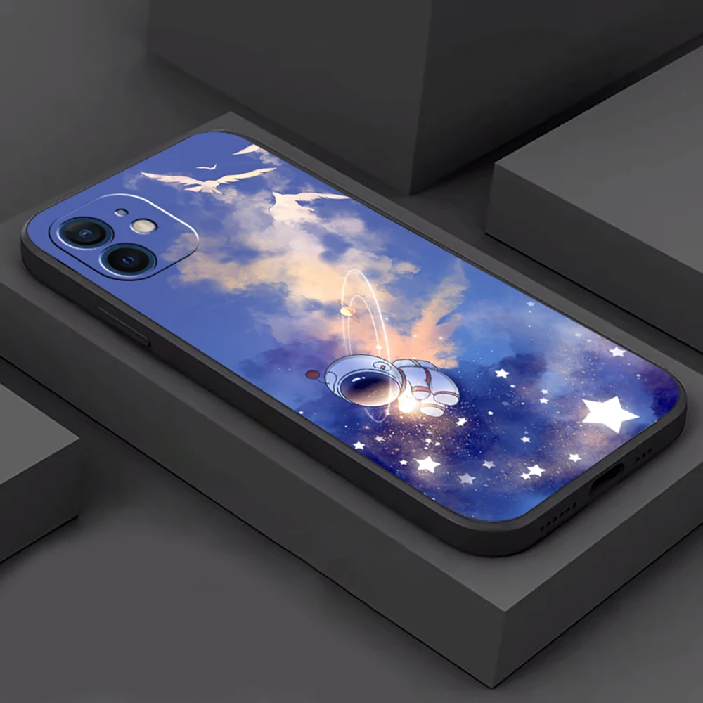 Starry Sky Astronaut Phone Case For iPhone 11 12 Pro Max Mini 13 Pro X XR XS Max SE2020 6 6S 7 8 Plus SoftSilicone Cartoon Cover
Starry Sky Astronaut Phone Case For iPhone 11 12 Pro Max Mini 13 Pro X XR XS Max SE2020 6 6S 7 8 Plus SoftSilicone Cartoon Cover
