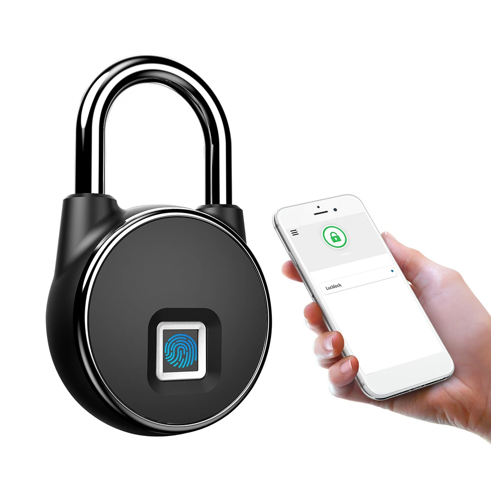 Tuya Smart Lock Fingerprint Padlock for Cabinet Door Warehouse Bluetooth-compatible Anti-Theft USB Rechargeable Security Keyless
Tuya Smart Lock Fingerprint Padlock for Cabinet Door Warehouse Bluetooth-compatible Anti-Theft USB Rechargeable Security Keyless