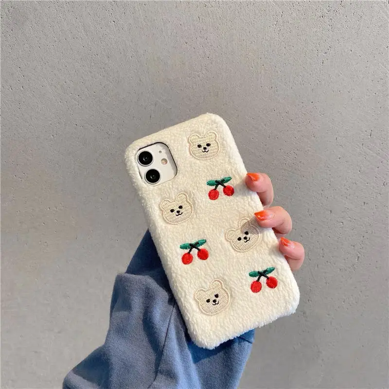 ins autumn and winter cute bear iphone13Pro apple 12 mobile phone shell 7P/8Plus women's x/xs plush
ins autumn and winter cute bear iphone13Pro apple 12 mobile phone shell 7P/8Plus women's x/xs plush