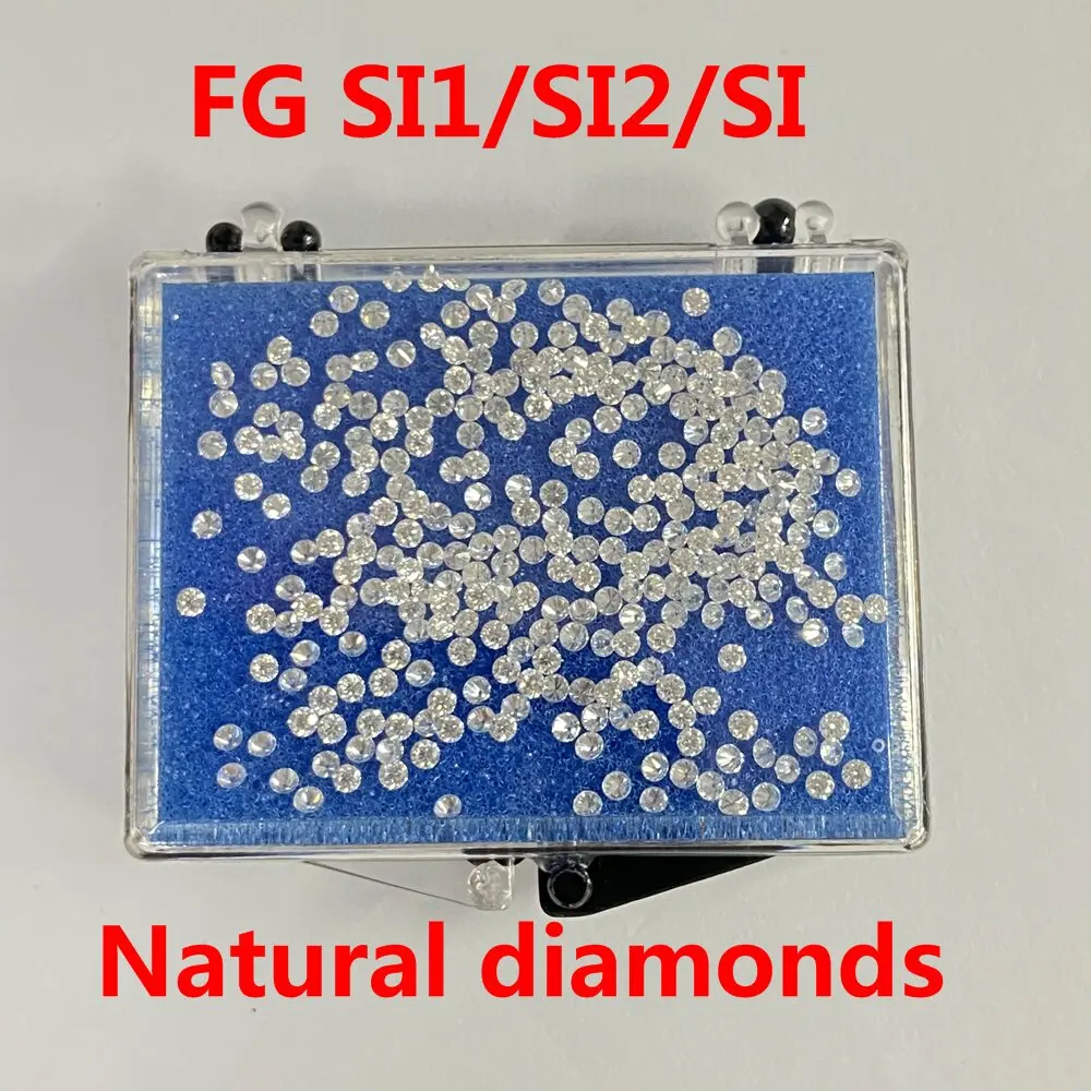 Камни в каратах для ювелирных изделий, цвет белый, ФГ SI1/SI2/SI, от 0,8 мм до 3,0 мм
Камни в каратах для ювелирных изделий, цвет белый, ФГ SI1/SI2/SI, от 0,8 мм до 3,0 мм