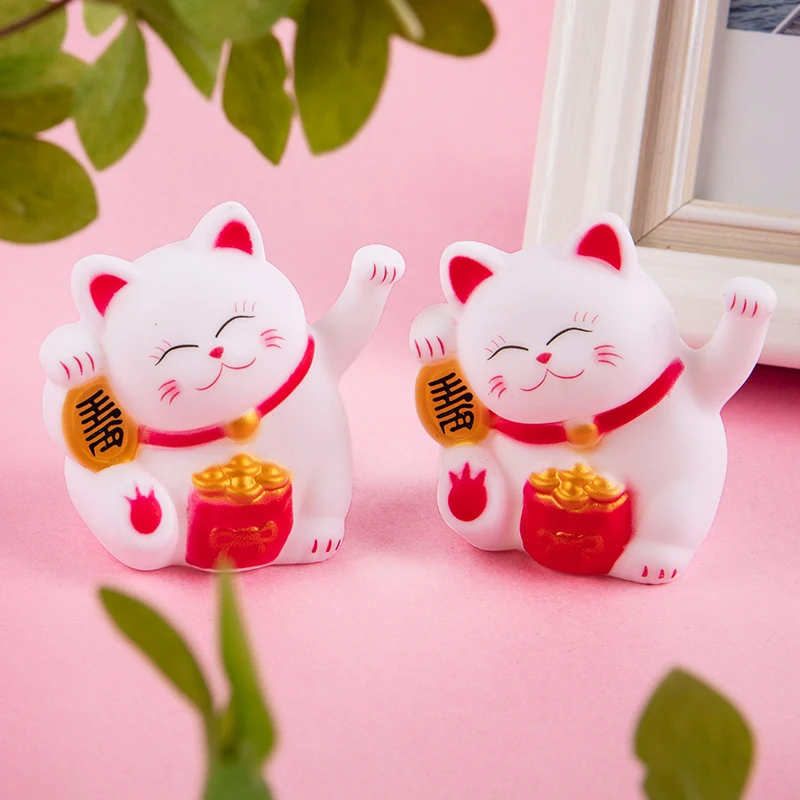 PVC waving cat fortune lucky cat cake decoration car ornament key buckle pendant doll home decoration ornaments
PVC waving cat fortune lucky cat cake decoration car ornament key buckle pendant doll home decoration ornaments