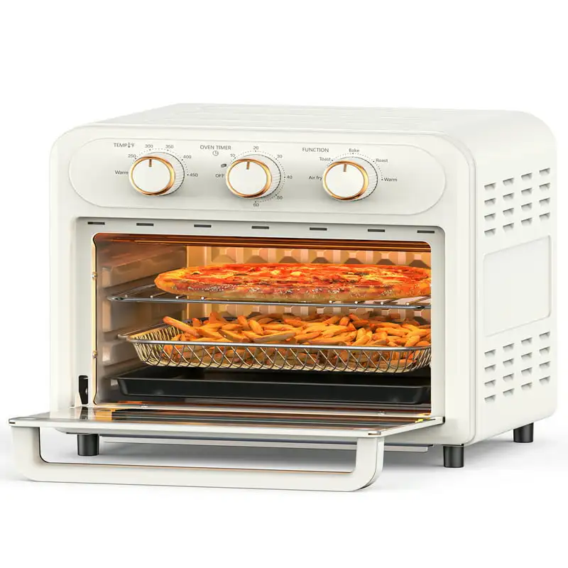 Fryer | 1700W 14.8 QT | 9 in 1 Air Fryer Oven | Oil-less Cooker with Rotisserie Shaft, Beige
Fryer | 1700W 14.8 QT | 9 in 1 Air Fryer Oven | Oil-less Cooker with Rotisserie Shaft, Beige