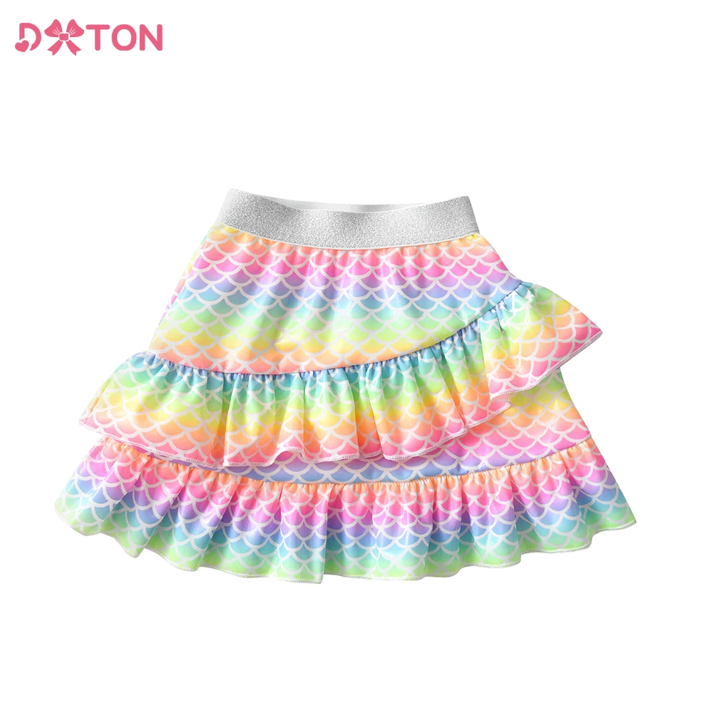 DXTON Kids Mermaid Print Mini Skirts Girls Elastic Princess Ruffles Skirts Kids Party School Casual Wear Children Clothing
DXTON Kids Mermaid Print Mini Skirts Girls Elastic Princess Ruffles Skirts Kids Party School Casual Wear Children Clothing