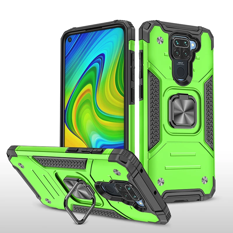 Armor Phone Case For Xiaomi Redmi Note 9S 9 10X 9A 9C Pro Max Poco M2 Prime X3 NFC Shockproof Metal Ring Holder Protection Cover
Armor Phone Case For Xiaomi Redmi Note 9S 9 10X 9A 9C Pro Max Poco M2 Prime X3 NFC Shockproof Metal Ring Holder Protection Cover