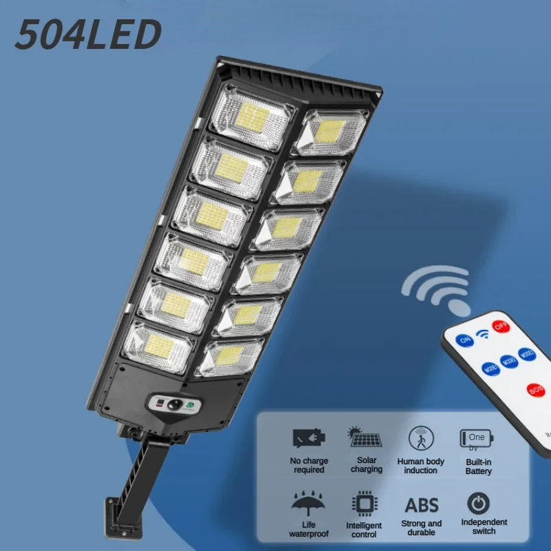 Outdoor Solar Lights Waterproof LED Lamp Lights Wall Street Lamp With Motion Sensor 10000 Lumens Sunlight for Garden Yard
Outdoor Solar Lights Waterproof LED Lamp Lights Wall Street Lamp With Motion Sensor 10000 Lumens Sunlight for Garden Yard