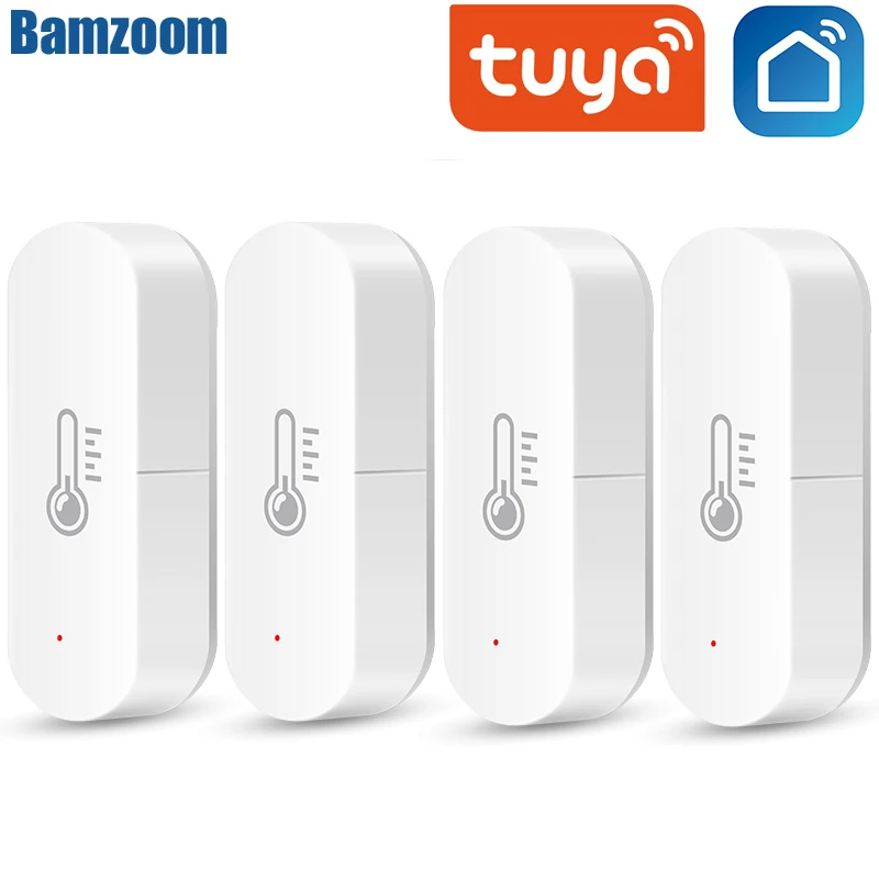 Tuya Smart Temperature And Humidity Sensor WiFi APP Remote Monitor For Smart Home var SmartLife WorkWith Alexa Google Assistant
Tuya Smart Temperature And Humidity Sensor WiFi APP Remote Monitor For Smart Home var SmartLife WorkWith Alexa Google Assistant