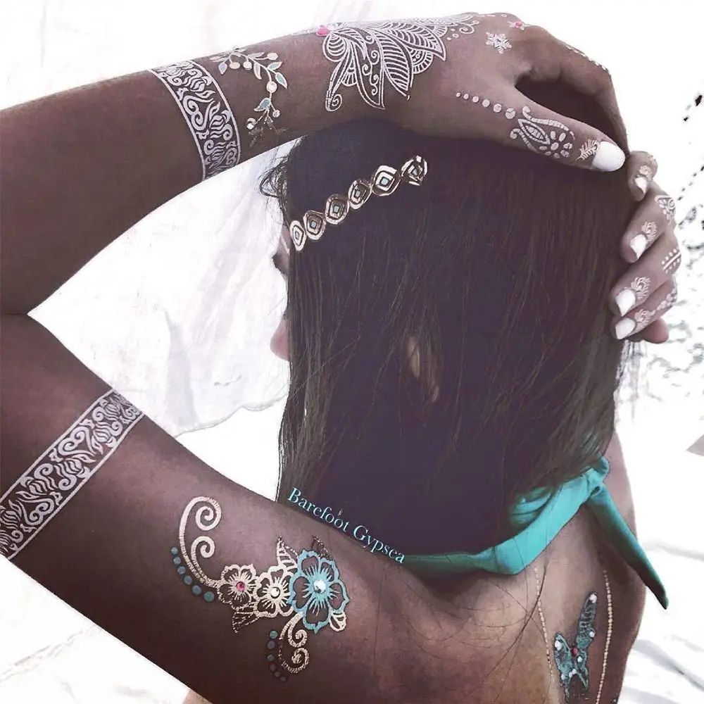 Fashion White Lace Removable Long Lasting Indian Style Temporary Tattoo Tattoo Template Tattoo Stickers
Fashion White Lace Removable Long Lasting Indian Style Temporary Tattoo Tattoo Template Tattoo Stickers