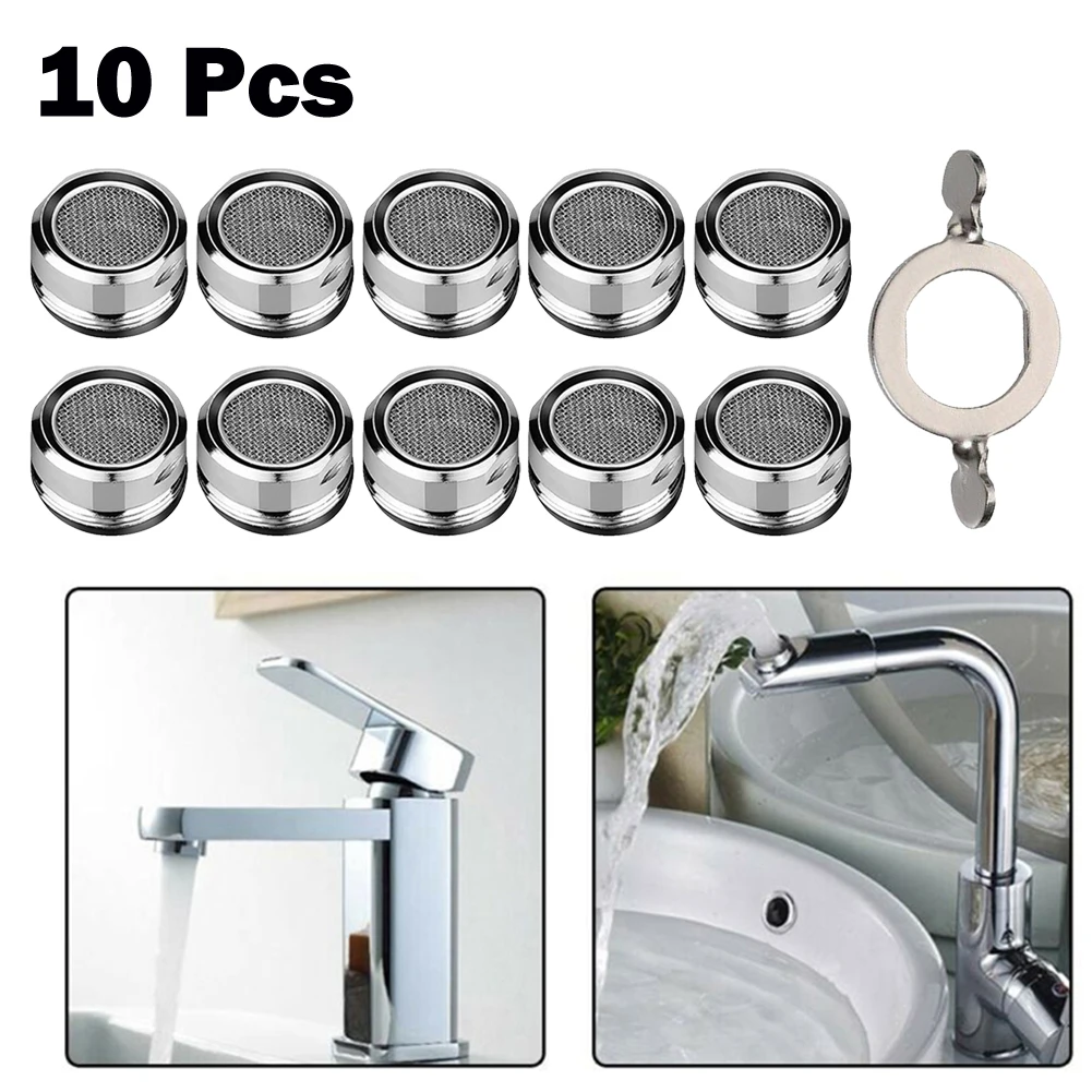 10pcs Brass Water Saving Faucet Aerator Mixed Nozzle 24MM Thread Bathroom Faucet Replaceable Filter Faucet
10pcs Brass Water Saving Faucet Aerator Mixed Nozzle 24MM Thread Bathroom Faucet Replaceable Filter Faucet