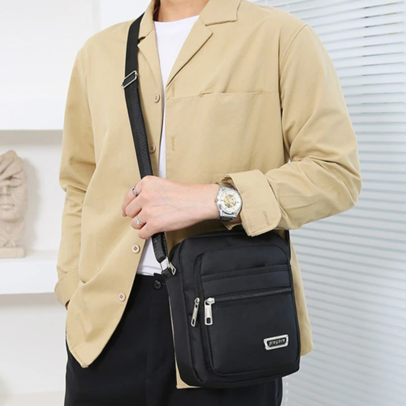 Men Crossbody Bags Men's Shoulder Bags High Quality Nylon Casual Messenger Bag Business Men's Travel Bags Handbags
Men Crossbody Bags Men's Shoulder Bags High Quality Nylon Casual Messenger Bag Business Men's Travel Bags Handbags