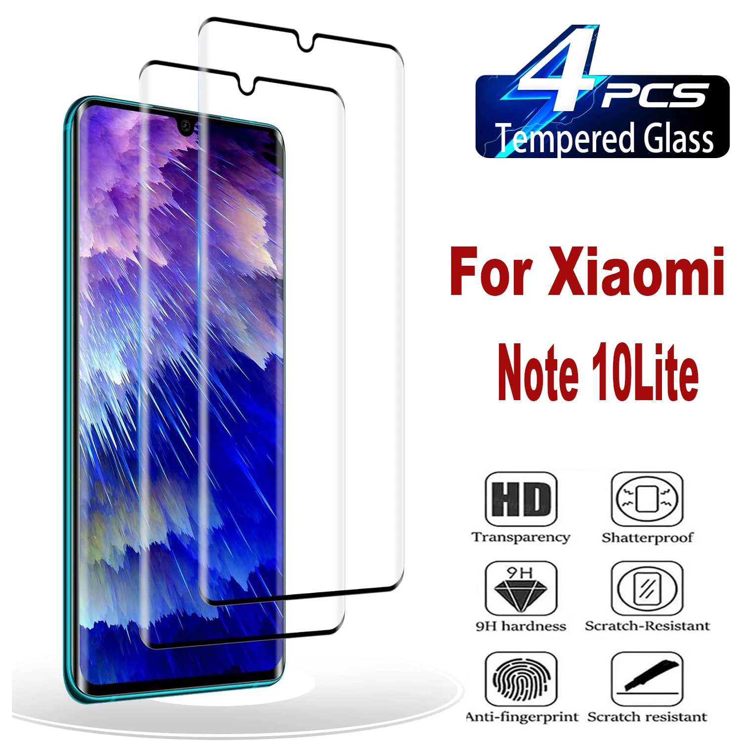 2/4Pcs 3D Tempered Glass For XiaoMi Note 10Lite 10Pro Curved Screen Protector Glass
2/4Pcs 3D Tempered Glass For XiaoMi Note 10Lite 10Pro Curved Screen Protector Glass