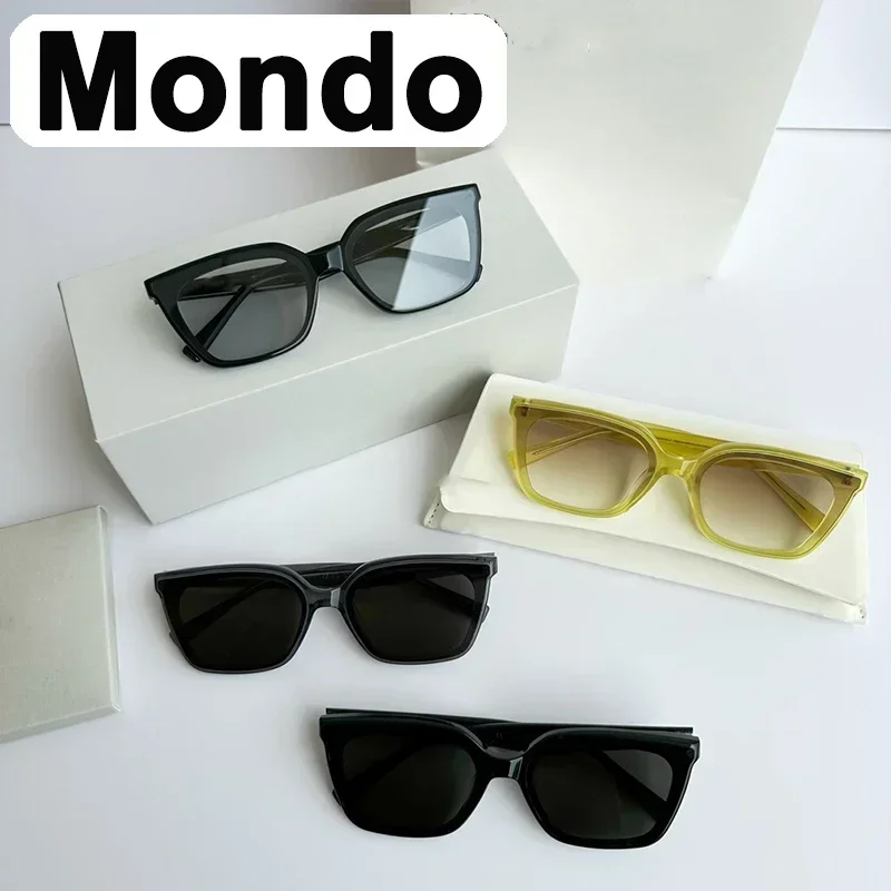 Mondo GENTLE YUUMI Sunglasses For Men Women Glasses Luxury Brands Sun Glasses Designer Monst Outdoor Vintage In Trend UV400 
Mondo GENTLE YUUMI Sunglasses For Men Women Glasses Luxury Brands Sun Glasses Designer Monst Outdoor Vintage In Trend UV400