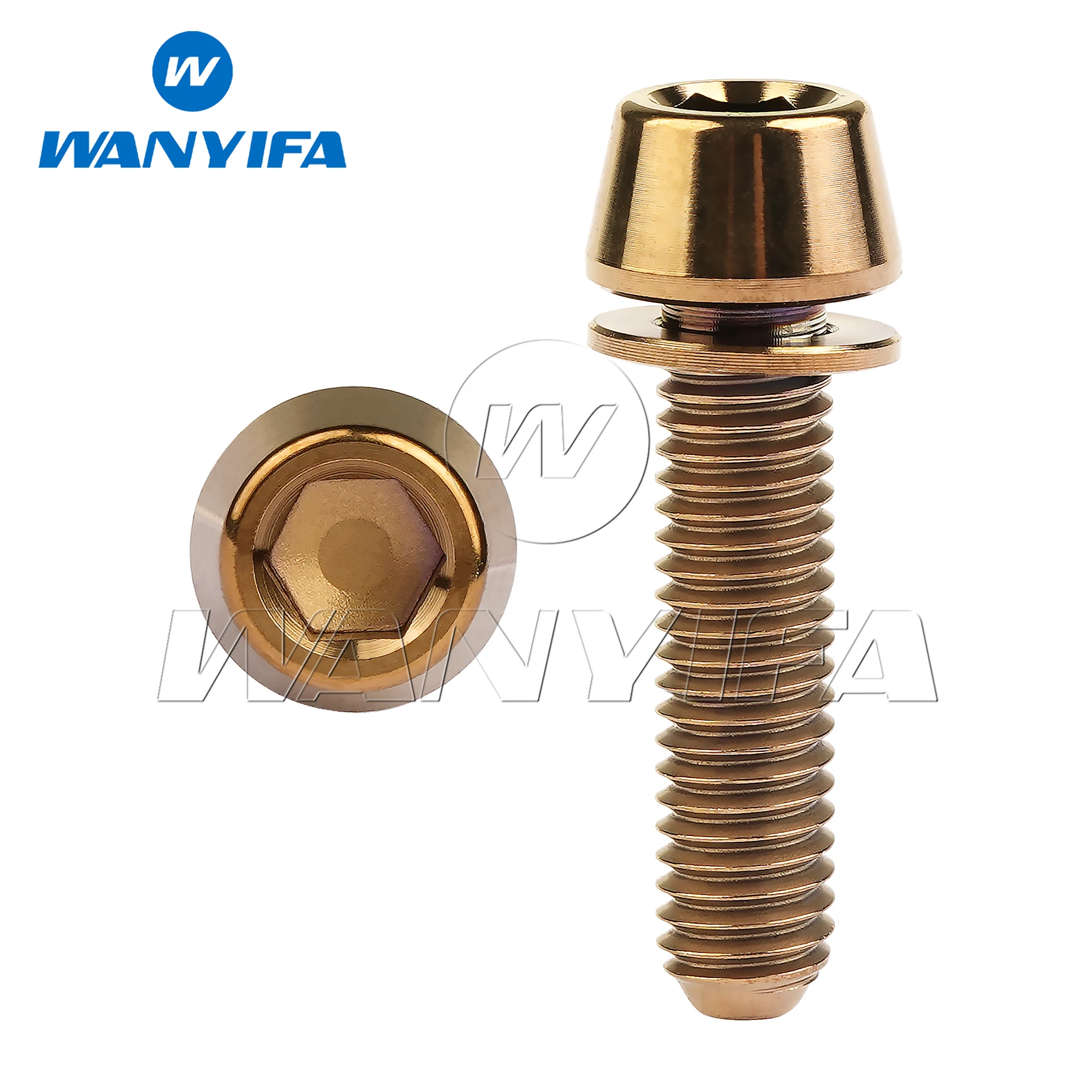 Титановые болты Wanyifa M5M6x16/18/20/25 мм
Титановые болты Wanyifa M5M6x16/18/20/25 мм