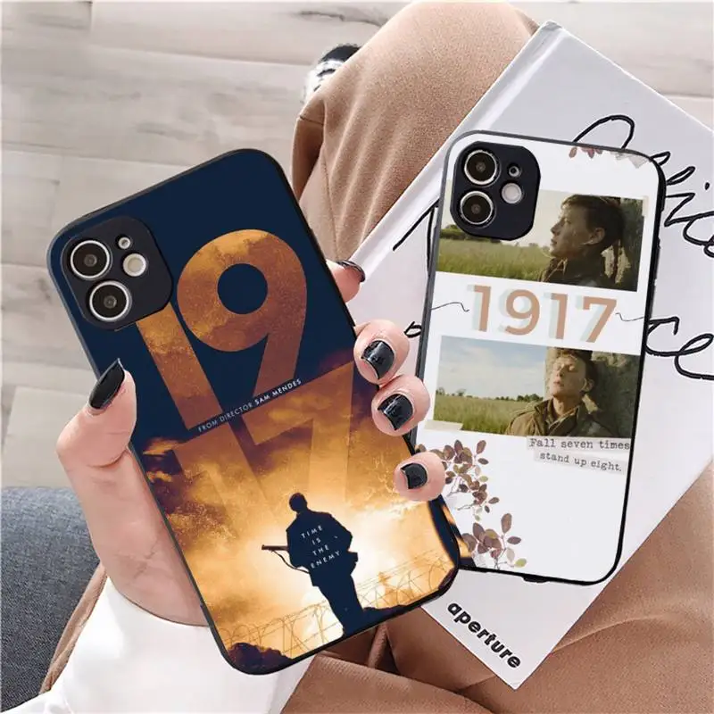

1917 movies Phone Case For iphone 12 11 13 7 8 6 s plus x xs xr pro max mini shell
