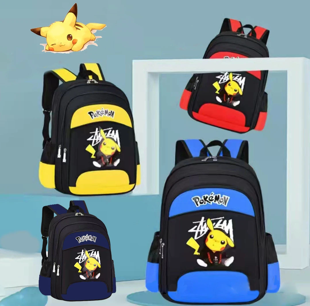 Pokemon Anime School Bags Pikachu Backpacks Kids Big Capacity Travel Bag Teenagers SchoolBag Girls Boys Rucksacks
Pokemon Anime School Bags Pikachu Backpacks Kids Big Capacity Travel Bag Teenagers SchoolBag Girls Boys Rucksacks
