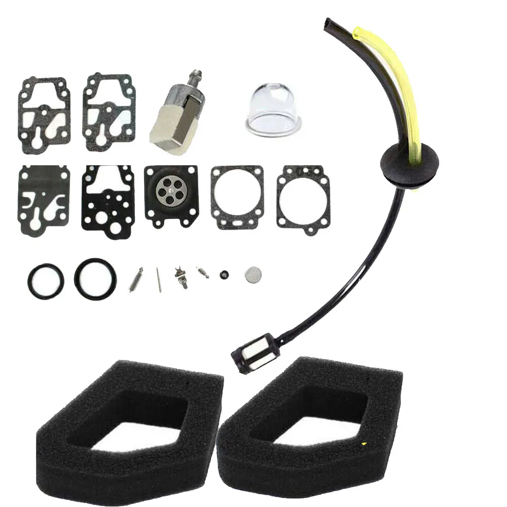 Accessories Convenient Durable Carburetor Repair Kit Fuel Line Kit GX25 Gaskets HHB25 HHH25 K20-WY Primer Bulb
Accessories Convenient Durable Carburetor Repair Kit Fuel Line Kit GX25 Gaskets HHB25 HHH25 K20-WY Primer Bulb