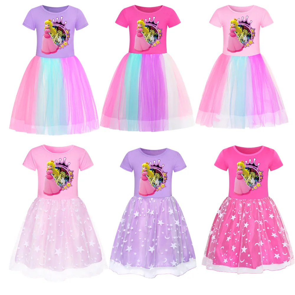 Girls Casual Dresses Clothing Princess Short Sleeve Dress for Girls Toddler Baby Vestidos princess peach dresses 4 6 8T
Girls Casual Dresses Clothing Princess Short Sleeve Dress for Girls Toddler Baby Vestidos princess peach dresses 4 6 8T