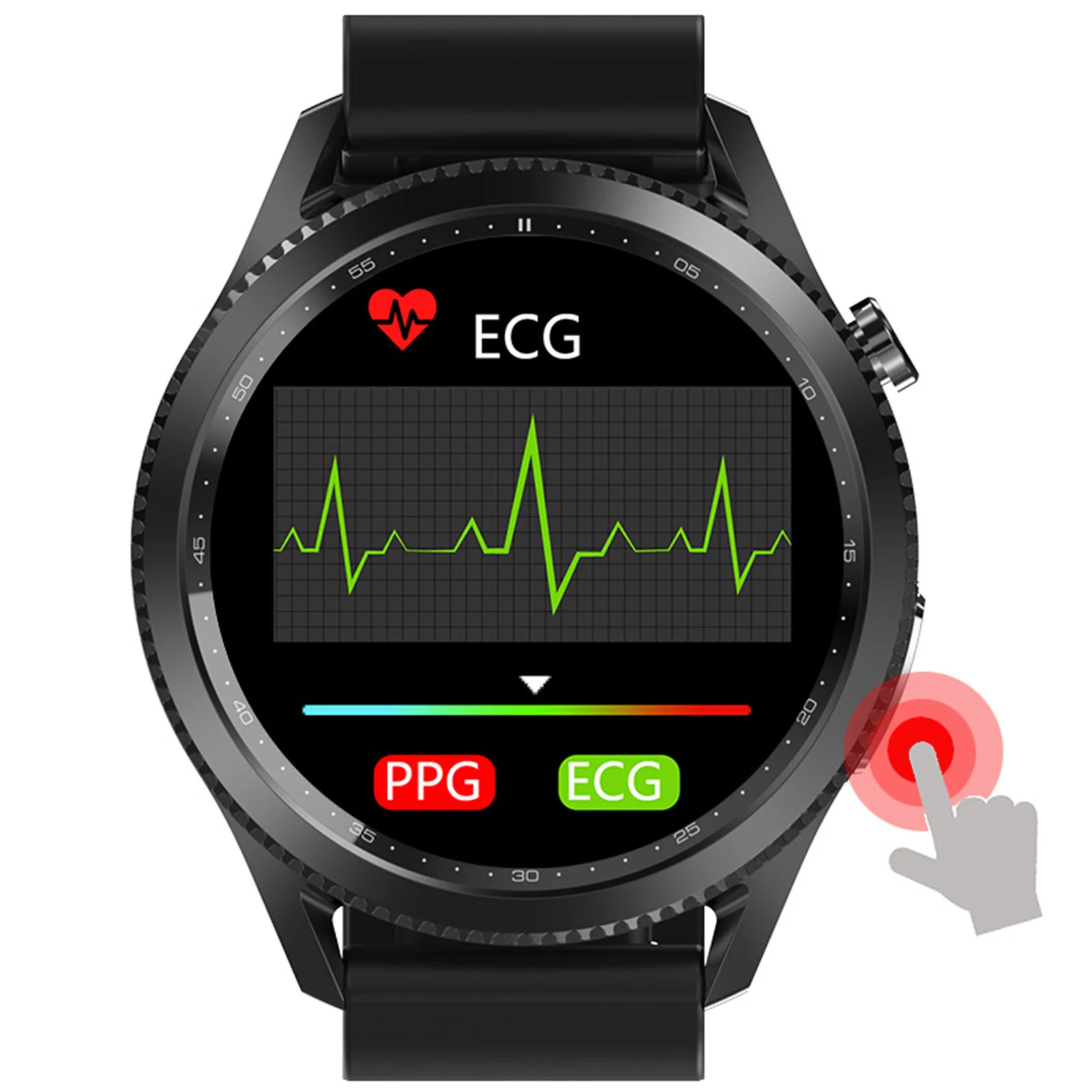 Health Tracker ECG Smart Watch Fitness Tracker Smart Watch Blood Pressure ECG Body Temperature Heart Rate Monitor Alarm Clock
Health Tracker ECG Smart Watch Fitness Tracker Smart Watch Blood Pressure ECG Body Temperature Heart Rate Monitor Alarm Clock