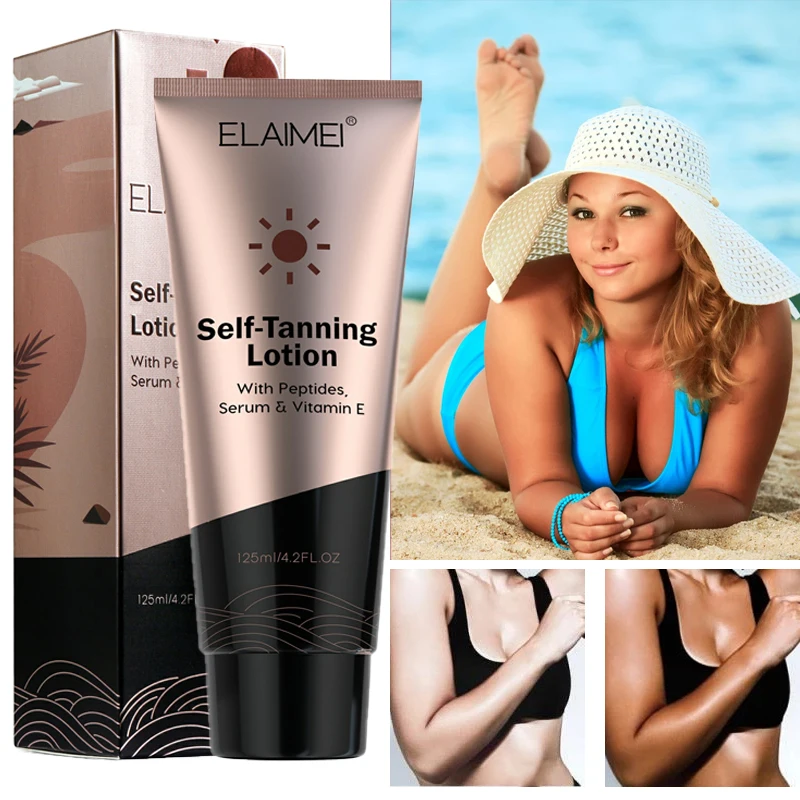 Tanning Cream Isolate UV Rays Prevent Sunburn Natural Bronzer Accelerator Nourish Moisturizing Safe Effective Body Care 125ml
Tanning Cream Isolate UV Rays Prevent Sunburn Natural Bronzer Accelerator Nourish Moisturizing Safe Effective Body Care 125ml