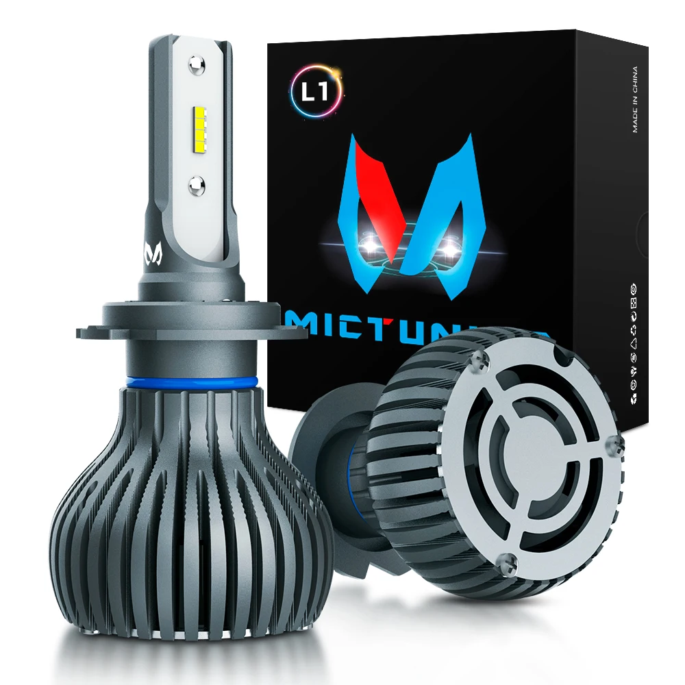 MICTUNING H7 LED Headlight Bulbs All-in-One Conversion Kit - 60W 6240LM LED Headlamp | 6500K Cool White | Plug-N-Play | Non-Pola
MICTUNING H7 LED Headlight Bulbs All-in-One Conversion Kit - 60W 6240LM LED Headlamp | 6500K Cool White | Plug-N-Play | Non-Pola