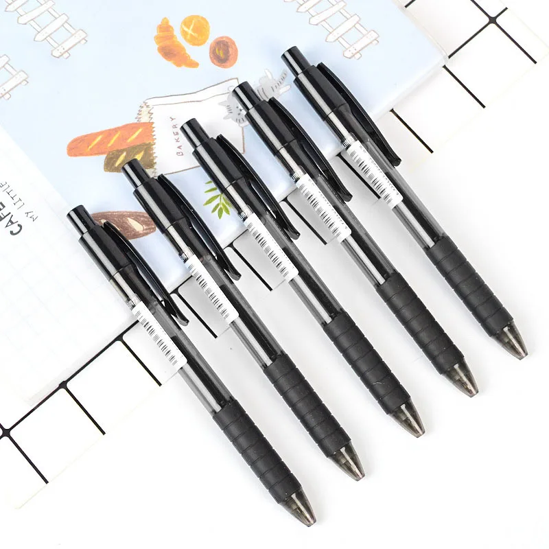 12 Pieces of Press Gel Pen 0.5mm Water Pen Signature Pen Carbon Ink Office Student Writing Pen Learning Office Supplies
12 Pieces of Press Gel Pen 0.5mm Water Pen Signature Pen Carbon Ink Office Student Writing Pen Learning Office Supplies