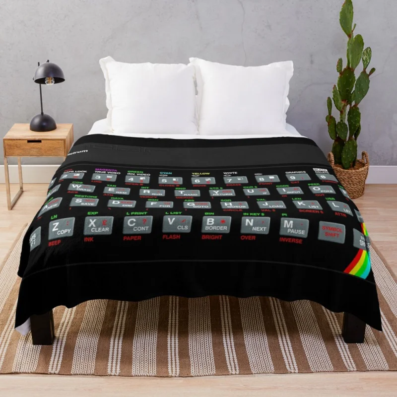 ZX Spectrum Throw Blanket throw blanket fur Camping blanket heavy blanket tweed blanket
ZX Spectrum Throw Blanket throw blanket fur Camping blanket heavy blanket tweed blanket