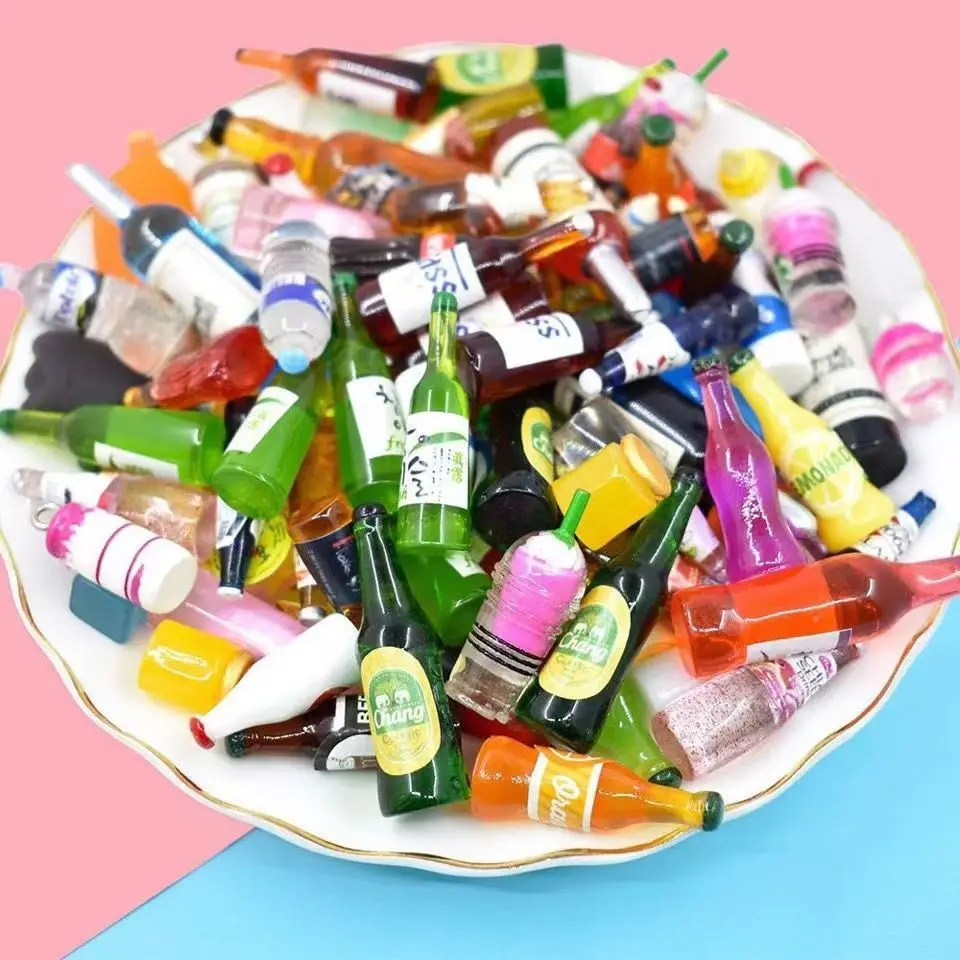 10Pcs Mini Wine Bottle Sparkling Water Set Dollhouse Miniature Accessories Simulation Drinks Model Toys Doll Home Decoration
10Pcs Mini Wine Bottle Sparkling Water Set Dollhouse Miniature Accessories Simulation Drinks Model Toys Doll Home Decoration
