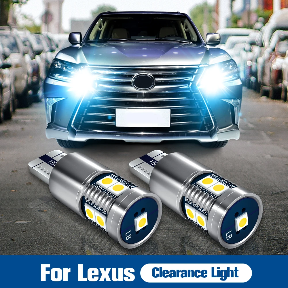 2pcs LED Parking Light W5W T10 Canbus For Lexus ES300 ES330 ES350 HS250H IS200 IS300 IS250 IS350 LS430 LS460 LS600H LX470 LX570
2pcs LED Parking Light W5W T10 Canbus For Lexus ES300 ES330 ES350 HS250H IS200 IS300 IS250 IS350 LS430 LS460 LS600H LX470 LX570