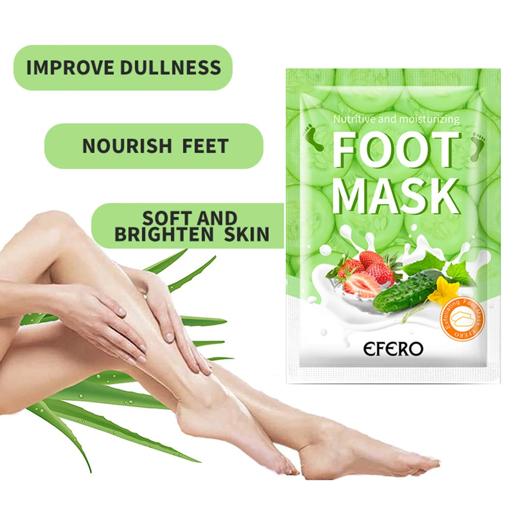 2pcs/bag Exfoliating Foot Mask Feet Cream for Dead Skin Removal Foot Care Tool Removing Dead Skin Foot Peeling Whitening Foot
2pcs/bag Exfoliating Foot Mask Feet Cream for Dead Skin Removal Foot Care Tool Removing Dead Skin Foot Peeling Whitening Foot