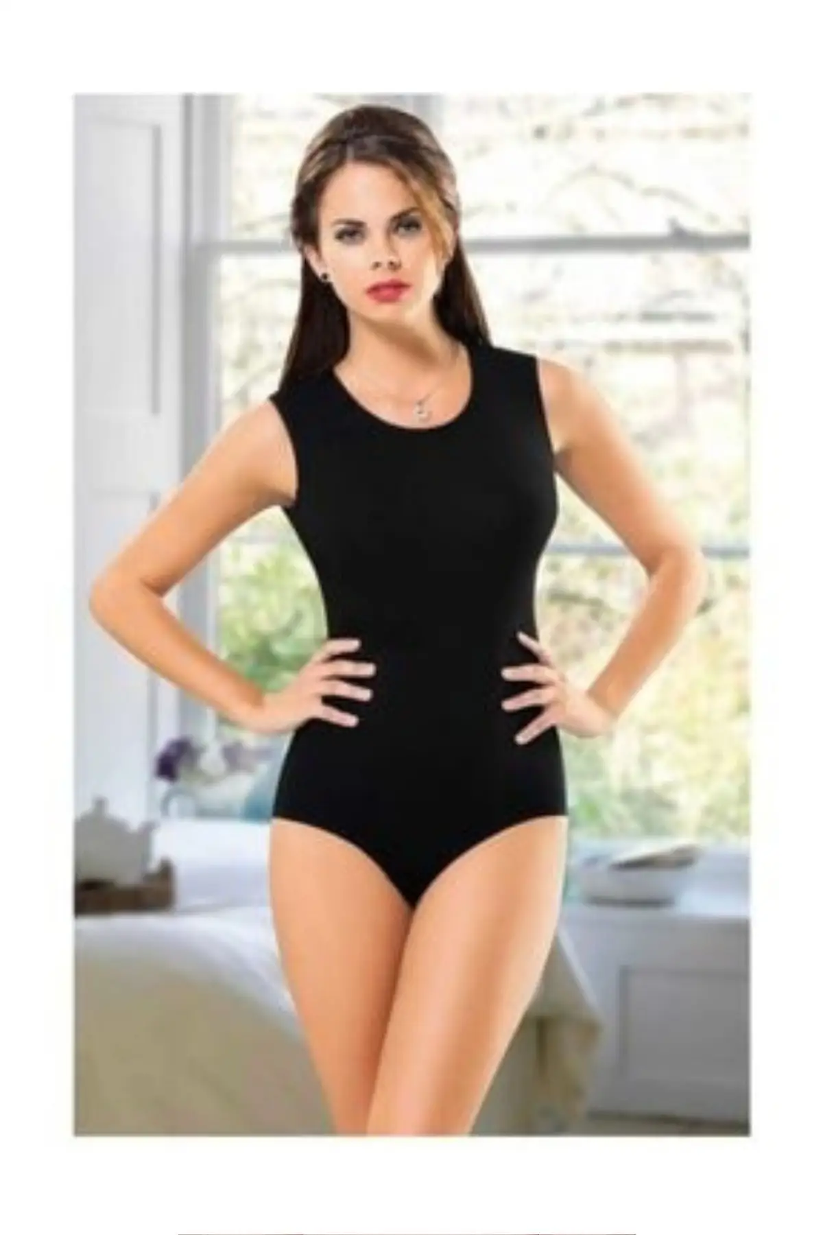 Women's Bodysuit Black Sleeveless Round Neck Snap-On Rompers Jumpsuits Sexy Sheath Skinny Summer Streetwear Outfits Overalls
Women's Bodysuit Black Sleeveless Round Neck Snap-On Rompers Jumpsuits Sexy Sheath Skinny Summer Streetwear Outfits Overalls