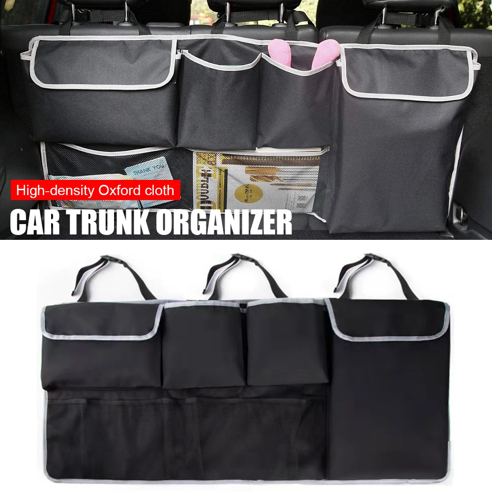 Car Trunk Organizer Backseat Hanging Storage Bag Large Capacity 6 Pocket Waterproof Trunk Storage Bag Foldable for Car Truck SUV
Car Trunk Organizer Backseat Hanging Storage Bag Large Capacity 6 Pocket Waterproof Trunk Storage Bag Foldable for Car Truck SUV