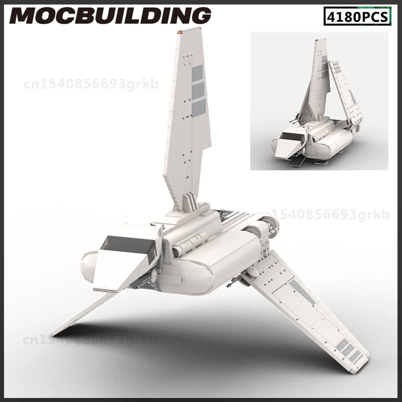 Строительный блок MOC, имперская посадка, Космический Шаттл, модель «сделай сам», кирпич, сборные игрушки, рождественские подарки, день рожде...
Строительный блок MOC, имперская посадка, Космический Шаттл, модель «сделай сам», кирпич, сборные игрушки, рождественские подарки, день рожде...