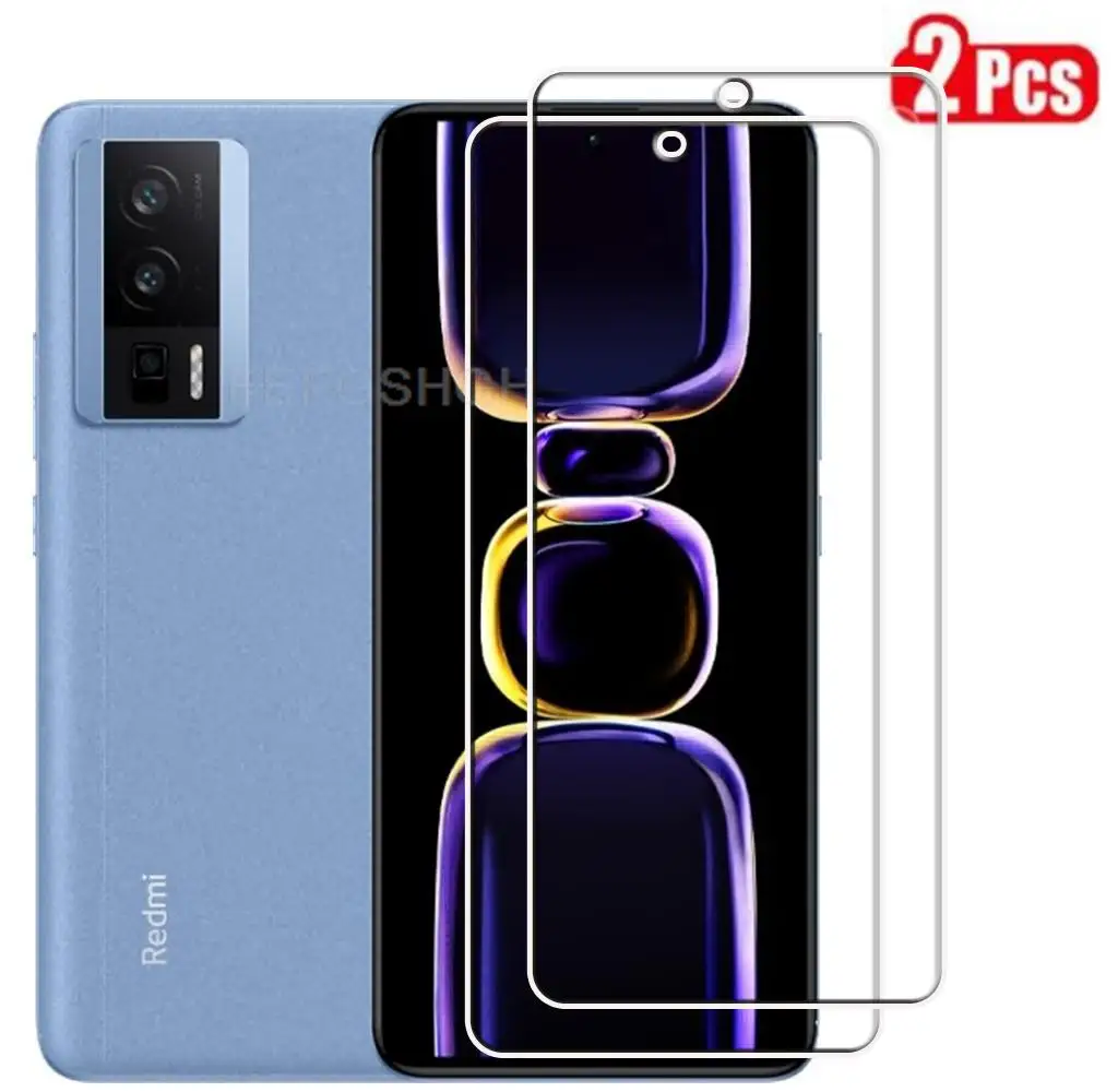 

9H HD Protective Tempered Glass For Xiaomi Poco F5 Pro 6.67" 2022 Redmi K60 Pro RedmiK60 Screen Protector Protection Cover Film