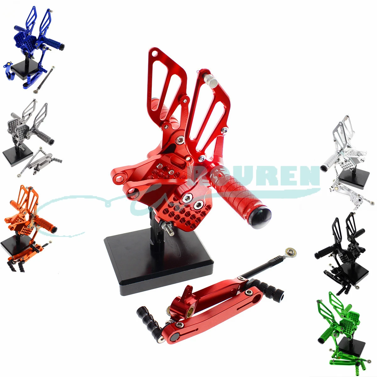 CNC Rear Set Stand Footpegs Motorcycle Rearset Footrest Foot Pedal Pegs for Ducati 749 999 Shift Lever Bracket Modified Parts
CNC Rear Set Stand Footpegs Motorcycle Rearset Footrest Foot Pedal Pegs for Ducati 749 999 Shift Lever Bracket Modified Parts