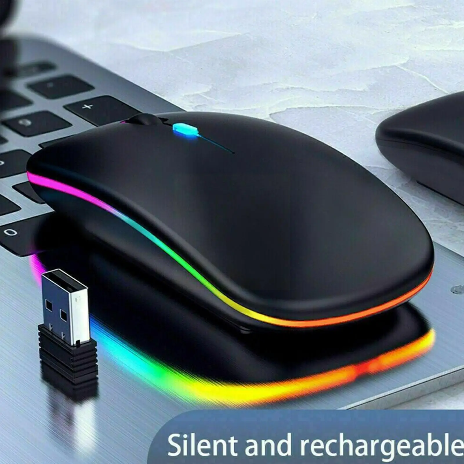 New Bluetooth Dual-mode 2.4g Silent Office Charging Computer Enhanced Waterproof Version Mouse Accessories Wireless K7E4
New Bluetooth Dual-mode 2.4g Silent Office Charging Computer Enhanced Waterproof Version Mouse Accessories Wireless K7E4