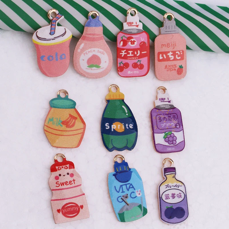 10Pcs Cute Alloy Cartoons Bottle Charms For DIY Jewelry Making Earrings Necklace Pendant Bracelet Jewelry Accessories
10Pcs Cute Alloy Cartoons Bottle Charms For DIY Jewelry Making Earrings Necklace Pendant Bracelet Jewelry Accessories