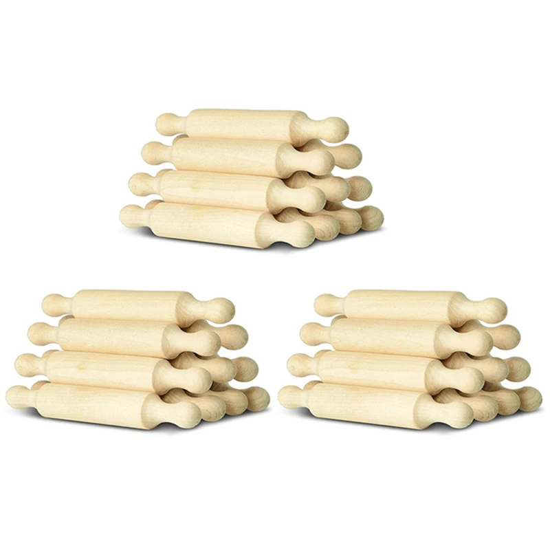 30X Wooden Mini Rolling Pin 6 Inches Long Kitchen Baking Rolling Pin Small Wood Dough Roller For Children Fondant Pasta
30X Wooden Mini Rolling Pin 6 Inches Long Kitchen Baking Rolling Pin Small Wood Dough Roller For Children Fondant Pasta