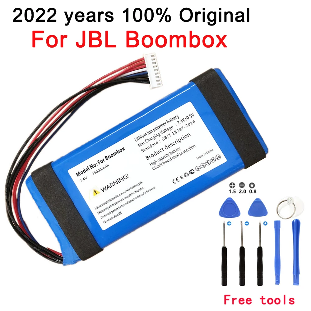 100% Original New 25000mAh Battery GSP0931134 01 for JBL Boombox JEM3316,JEM3317,JEM3318 Batterie Batteries tracking number
100% Original New 25000mAh Battery GSP0931134 01 for JBL Boombox JEM3316,JEM3317,JEM3318 Batterie Batteries tracking number