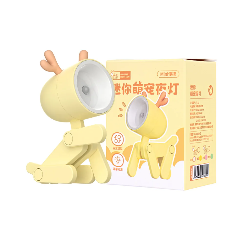 Foldable Mini LED Dog Lamp Night Light Cute Phone Holder Desk Creative Atmosphere Light for Kids Students Bedroom Kawaii Gift
Foldable Mini LED Dog Lamp Night Light Cute Phone Holder Desk Creative Atmosphere Light for Kids Students Bedroom Kawaii Gift