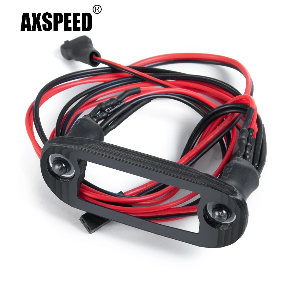 AXSPEED Front Light Lamp LED Headlight Bright for Axial SCX24 AXI00005 Jeep Gladiator 1/24 RC Crawler Car Model Upgrade Parts
AXSPEED Front Light Lamp LED Headlight Bright for Axial SCX24 AXI00005 Jeep Gladiator 1/24 RC Crawler Car Model Upgrade Parts