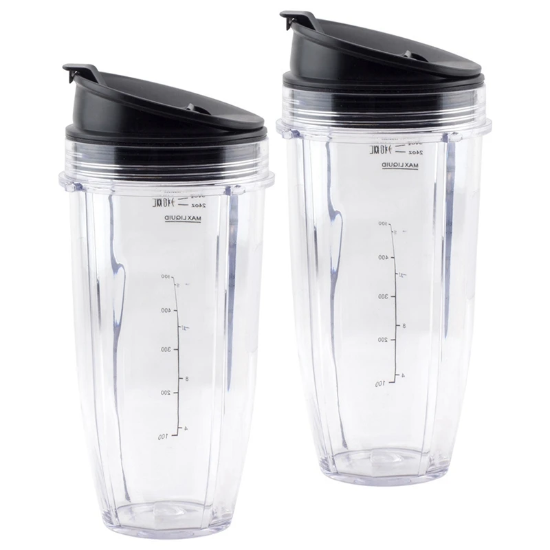 Replacement Blender Cup With Lid 24 Oz Cups For Ninja Auto IQ BL480 BL482 BL642 NN102 BL682 BL450 BN751 BN801
Replacement Blender Cup With Lid 24 Oz Cups For Ninja Auto IQ BL480 BL482 BL642 NN102 BL682 BL450 BN751 BN801