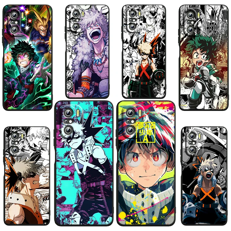 Anime cartoon My Hero Academia For Xiaomi Redmi Note 12 Turbo 11E 11S 11 11T 10 10S 9 9T 9S Pro Plus 5G Black Phone Case
Anime cartoon My Hero Academia For Xiaomi Redmi Note 12 Turbo 11E 11S 11 11T 10 10S 9 9T 9S Pro Plus 5G Black Phone Case